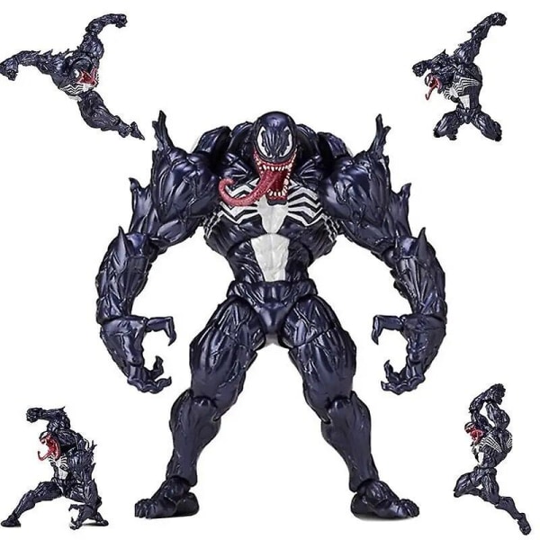 Anime Film Spider Man Mountain Joints Movable Venom Massacre Model Pendant Dukke Action Figur Disney Legetøj Børn Julegaver Massacre-bagged