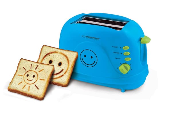 Brödrost Smiley Blå (LGL)