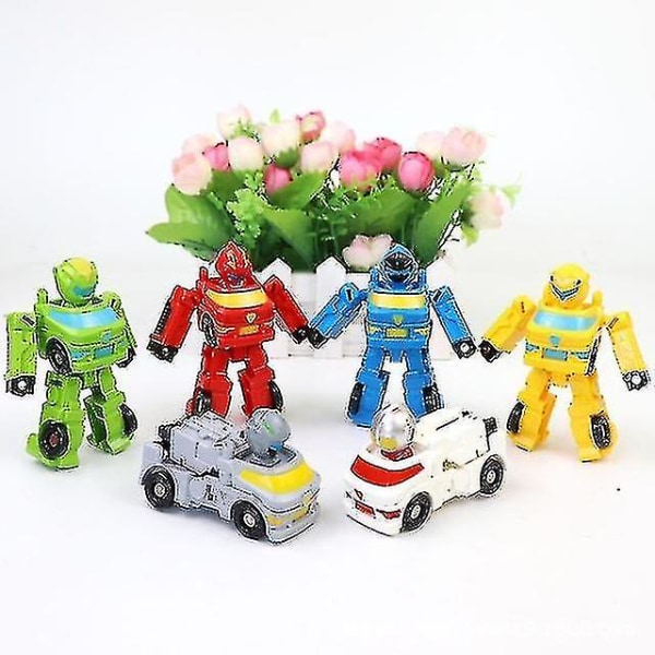 Lasten Ultraman Transformer Lelu Transforming Auto Transforming Robot Lelu Turvallinen ja laadukas Yellow