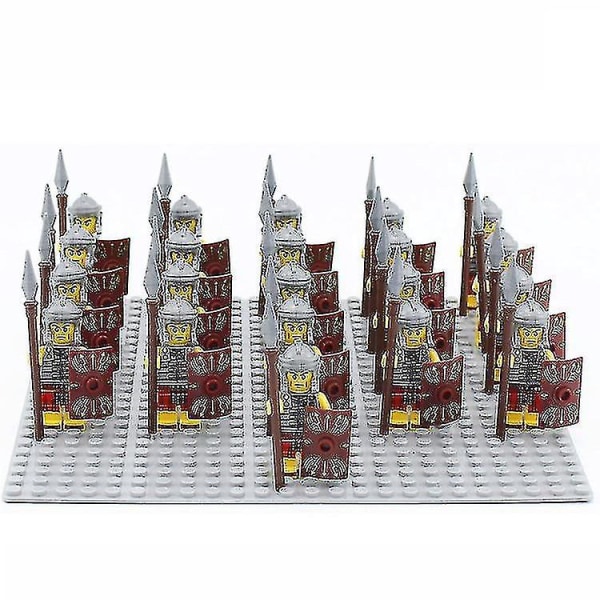 21 stk/sett romerske centurion-soldater minifigurer hærleker samling barn[GL]