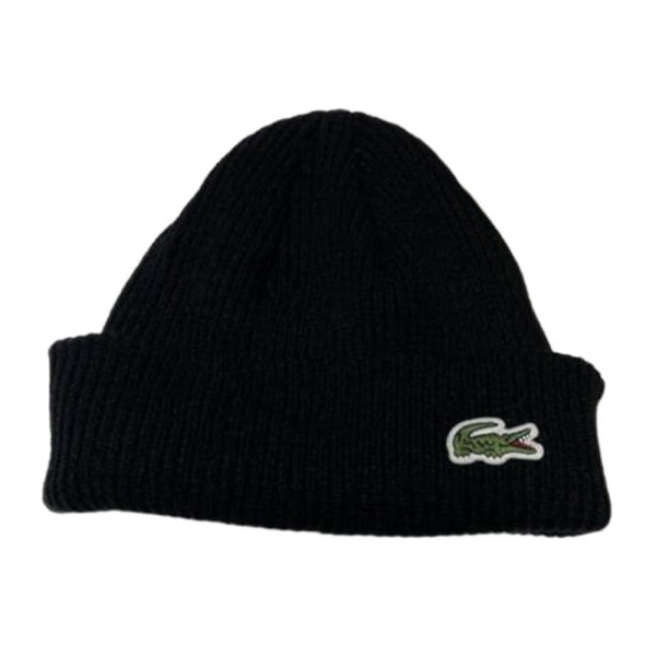 Hatt for menn og kvinner Lacoste2 Strikket Beanie Hatt Vinter Varmt Utendørs Hatt