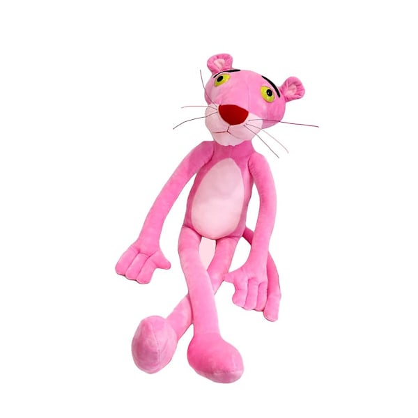 60cm Cartoon Pink Panther Animal Soft Huggable Doll Stuffed Plush Toy Kids Gift [GGL] No Clothes