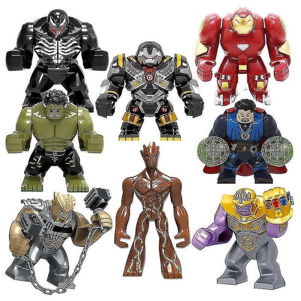 Nya Toy Wolverine Heroes Byggklossar Figurset Julleksaker för barn Presenter[GL] D052