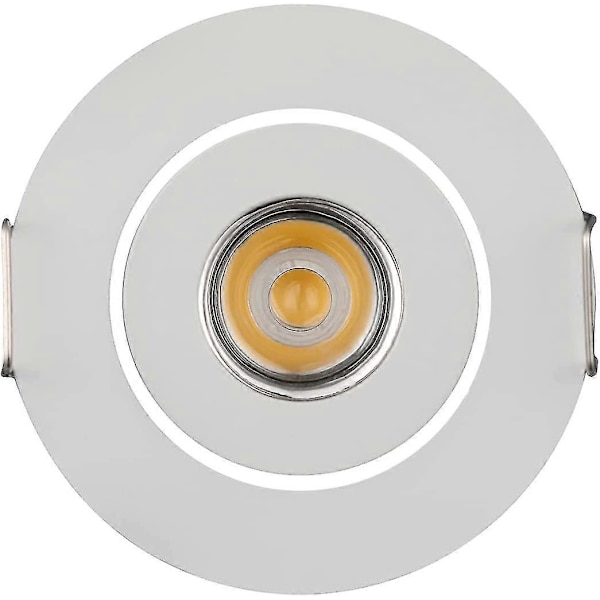 Mini 3w LED Downlights Infällda Små Tak Infällda Spotlights varmt ljus (LGL)