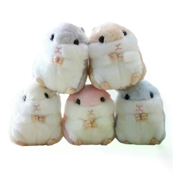 Hamsterin Avaimenperä Monitoiminen 8 Väriä Söpö Hamsteri Pehmolelu Avaimenperälahja Trendikkäälle Hamsteri Pehmolelulle Kompakti Koko LGL