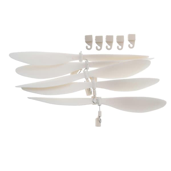 Gummibandsdriven propellerleksak för modellflygplansentusiaster, 5 st (LGL) White 18.00X3.50X2.50CM