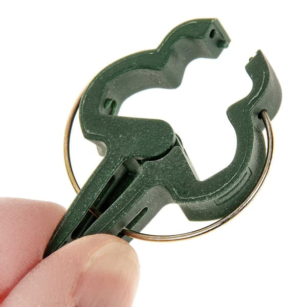 Växtclips 40 X Växtklämmor Stöd för klätterväxter Växtklämmor Binder Clips (LGL)