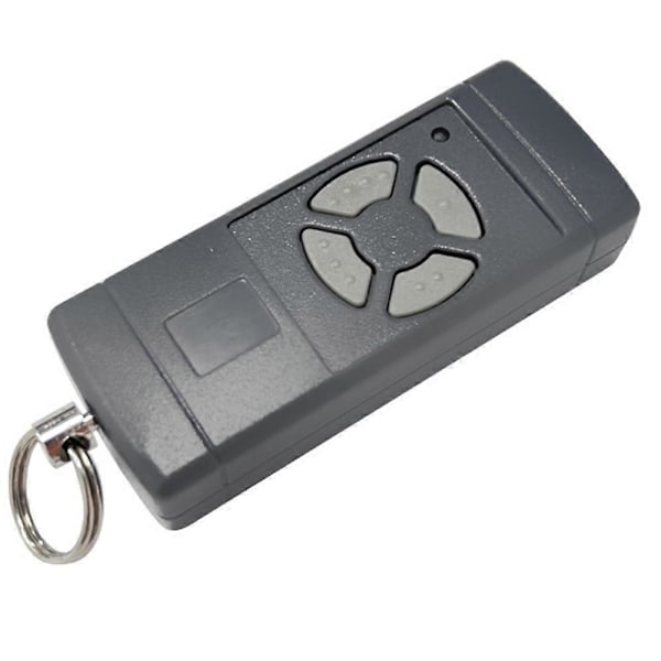 2-pak Garageport Fjernbetjening til HSE2-40, HS4-40, HSM4-40, Grå Knapper 40.685MHz Håndholdt Sender LGL Gray