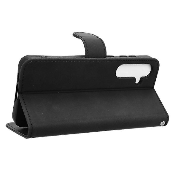 Læder Flip Telefon Cover med Wallet Stand LGL til Samsung Galaxy A35 5G Black
