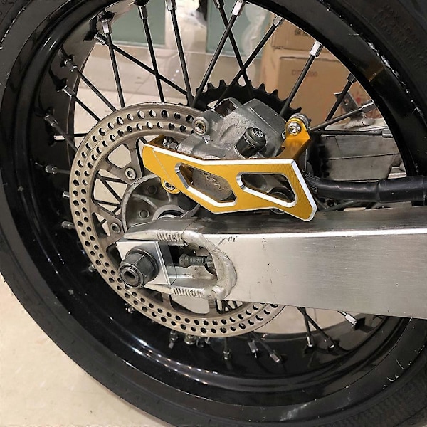 NICECNC Motorsykkel Bakre Bremsekaliper Beskyttelsesdeksel For Suzuki DRZ400SM DRZ 400 SM 2005-2022 2021 2020 2019 2018 LGL Gold CHINA