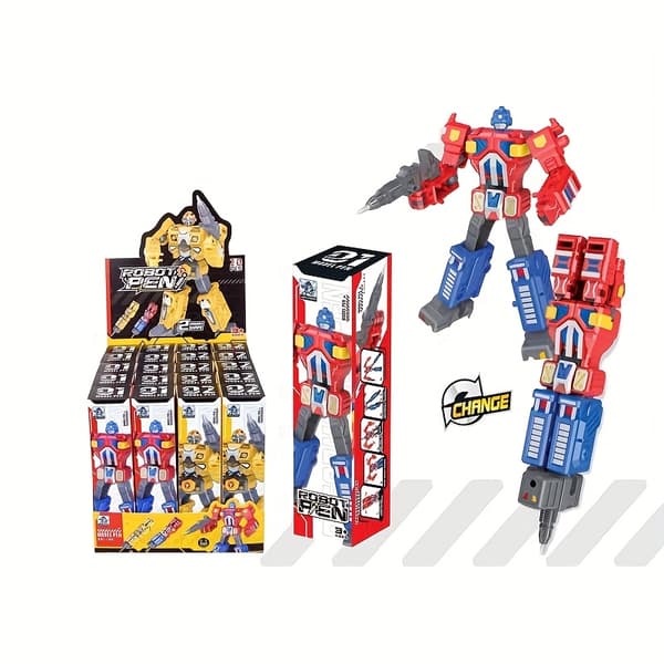 Transformers Penna - Perfekt för födelsedagsfester, jul och nyårspresenter (LGL) red blue
