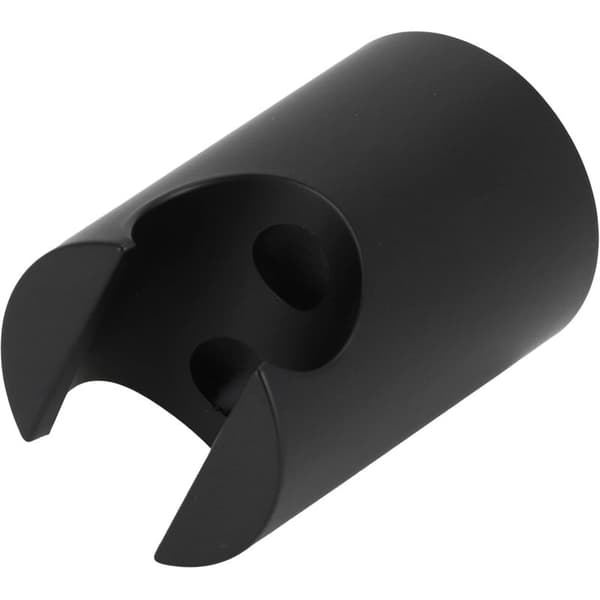 Brusehovedholder, vægmonteret brusehovedholder (sort) (LGL)
