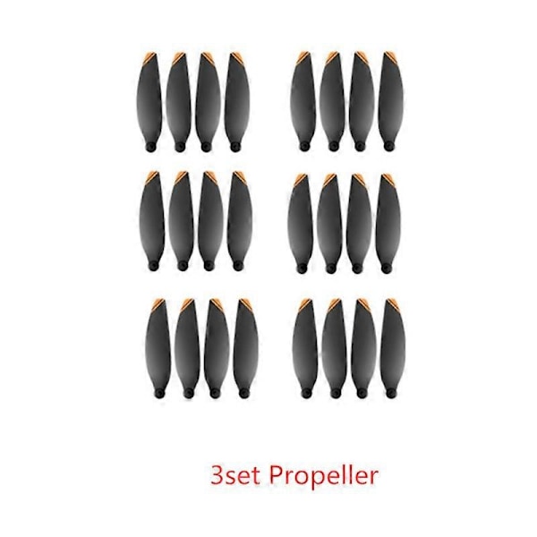 RG107 Pro ESC 4K Hindringsunngåelse RC Drone Reservedeler 3.7V 1800MAH Batteri/Propell /Fjernkontroll/USB Lader LGL 3Set Propeller