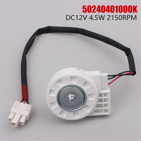 50240401000K Køleskabsventilator Motor til Køleskabstilbehør Fryseventilator Motor DC12V LGL White
