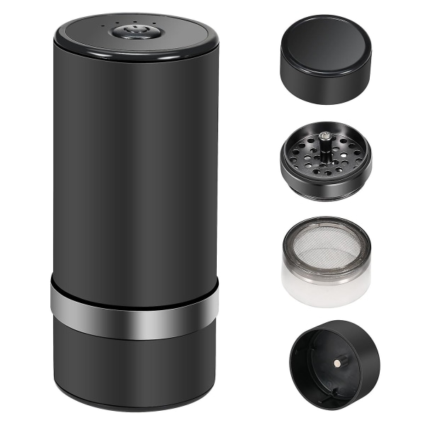 Electric Herb Grinder Large Capacity Spice Grinder USB Rechargeable Multifunctional Grinder for Dry