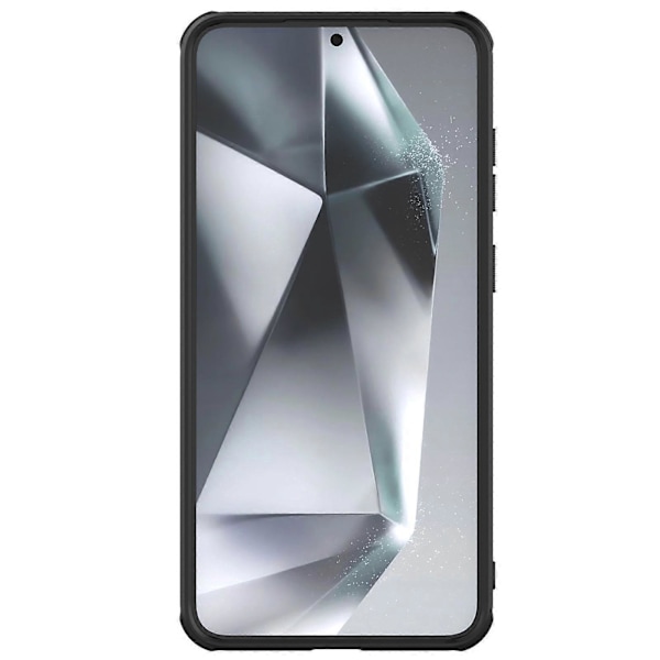 NILLKIN Frosted Shield Pro PC + TPU Puhelinkotelo LGL Black For Samsung Galaxy S25 5G