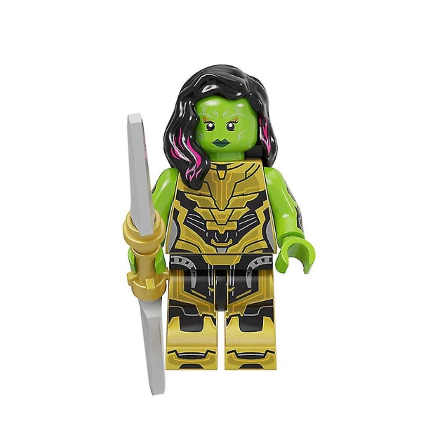 12 stk. Marvel Superhelte Figurer Samlede Minifigurer Byggeklodser Legetøj Til Børn Gave[GL]