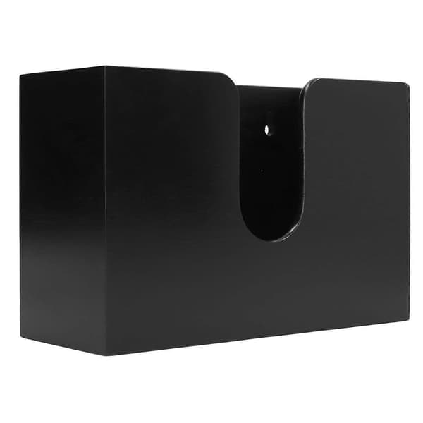 Bambu Pappershandduksdispenser 29x19x11,5cm Svart Väggmontering (LGL)