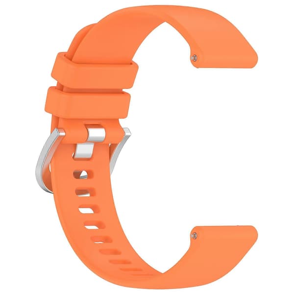 20 mm silikone urrem til Garmin vivoactive 5 / Active 5 (LGL) Orange