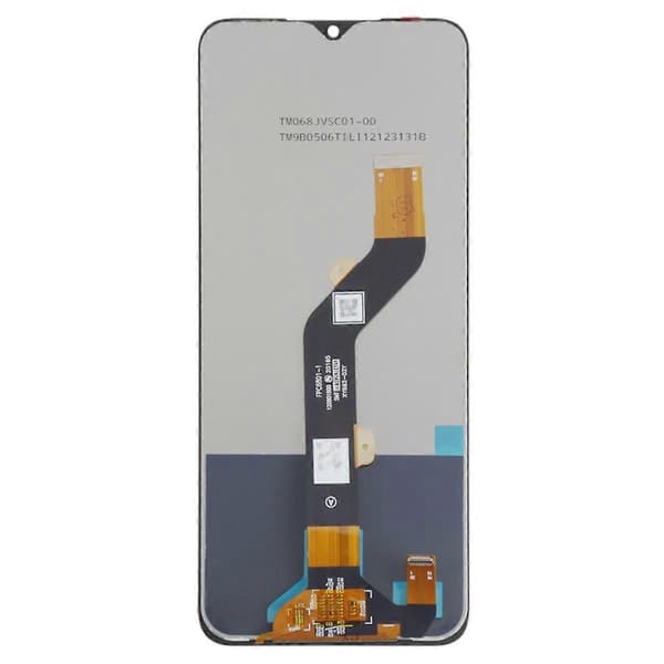 Til Tecno Pop 5 LTE 4G BD4, BD4i, BD4a Grade C LCD-skærm og Digitizer Samling Reservedel (m. (LGL)