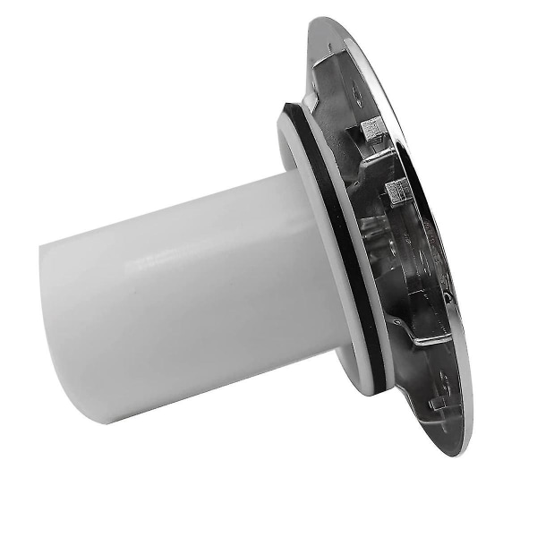 Bruseafløbsdæksel, bruseafløbshulsdæksel 90 mm/115 mm afløbsudskiftningshul forkromet finish februar3