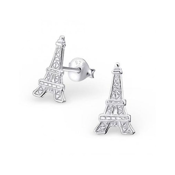 H18881 Eiffel Tower Earring In 925/1000 Silver