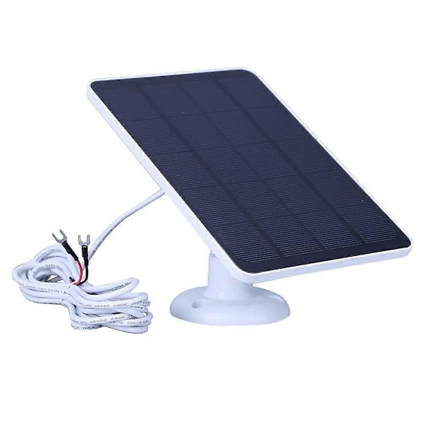 4W Solpanel för Ring Video Doorbell 4 3 3 Plus 2 Övervaknings Smart Dörrklocka Laddare - Svart LGL Multicolor White