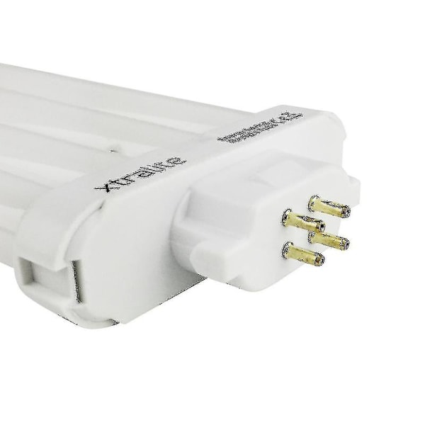 Xtralite 27w dagslys erstatningslyspære for leselamper med høy synlighet, 4-pin Gx10q-4 Quad Tube (6500k) -ys xh Pack Of 2