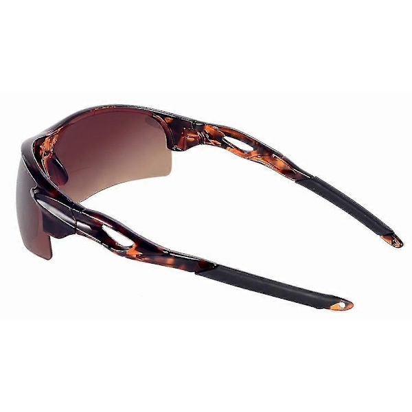 The Athlete Polarisoivat Kevyet Urheilulliset Wrap-malliset Bifokaaliset Aurinkolasit LGL Tortoise