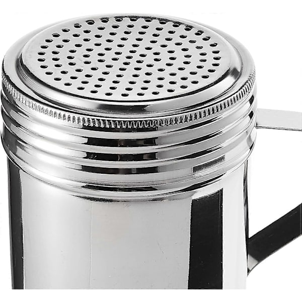 Dryssebeholdere i rustfrit stål 283 gram med håndtag (LGL)