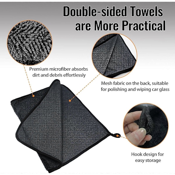 3-pack Shiny Bath XXL torkhanddukar, snabbtorkande handdukar 40x60cm, duschkabinhandduk för att ta bort vatten i duschen och badrummet LGL