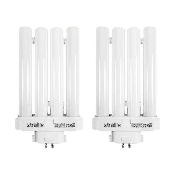 Xtralite 27w Daylight Replacement Bulb For High Vision Reading Lamps, 4 Pin Gx10q-4 Quad Tube (6500k) -ys xh