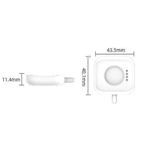 Magnetisk opladerbase til OPPO Watch 41mm Smart Watch (Hvid) (LGL) White