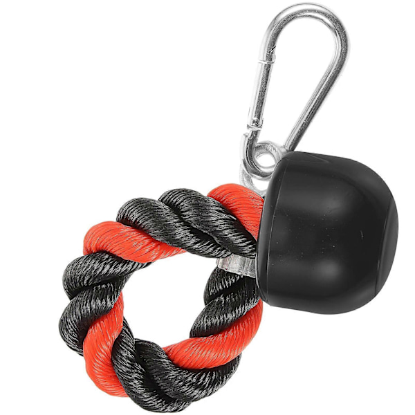 Enkeländad Rep Gym Fitness Drag Triceps Träningsverktyg Greppfäste Nylon Styrketräningsanordning Kabeltillbehör Hälsa LGL