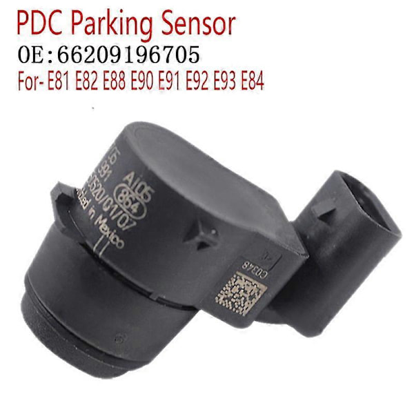 4 st Parkeringssensor För- E81 E82 E88 E90 E91 E92 E93 E84 66209196705 9196705 66206934308 Backsensor Se (LGL)