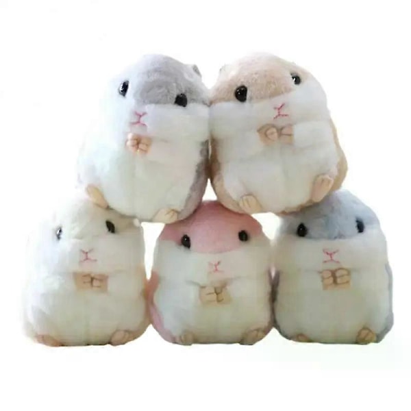 Hamsterin Avaimenperä Monitoiminen 8 Väriä Söpö Hamsteri Pehmolelu Avaimenperälahja Trendikkäälle Hamsteri Pehmolelulle Kompakti Koko LGL