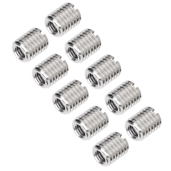 10 kpl Insert Nut Vähentävä Korjaus M6x1.0 Naaras ja M10x1.5 Uros Kierrejatkotyökalu (LGL)