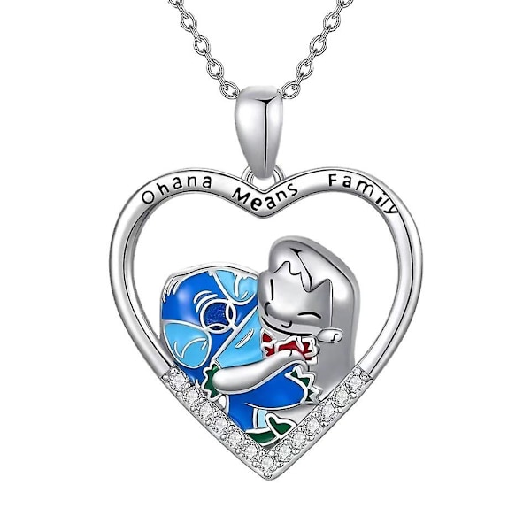 Lilo & Stitch Halskjede Mote Feriegave Anheng Til Kvinner Jenter [GGL] Style A