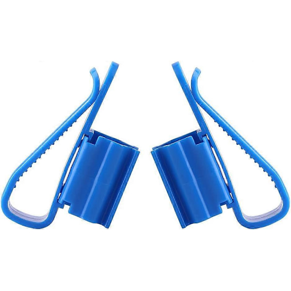 2 stk. justerbar plastikslangeklemme akvarium fisketank monteringsklemme slangeholder til 8-16 mm slange (LGL)