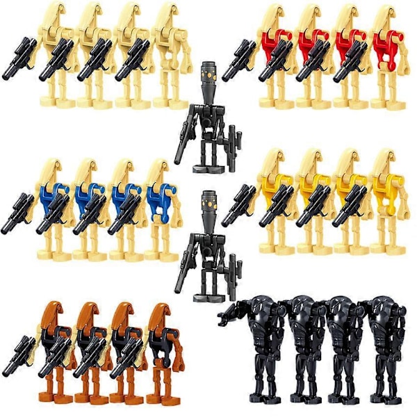 Drenge Pædagogisk Forskellige Star Wars Kampdroider Soldater Børn Puslespil Byggeklodser Dukke Legetøj LGL 63pcs