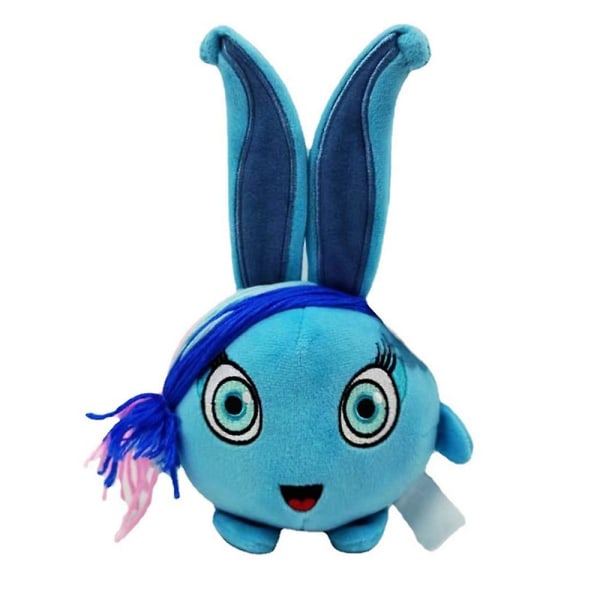 Sunny Bunnies Plysjleker Dukker Figur Myk utstoppet kanindukke for barn Voksne Gaver Hjemmesofapynt[GL] Blue