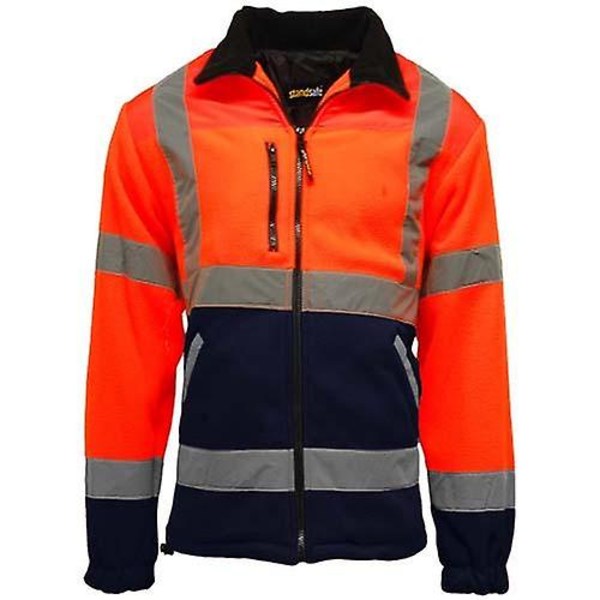 Standsafe Hv022 Hi Vis Fleecejakke LGL Black Xl