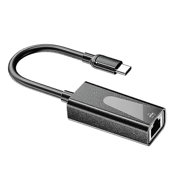 Usb C Ethernet Usb-c Till Rj45 1000mpbs Lan Adapter Typ C Nätverkskort Usb C Till Rj45 Ethernet Networ LGL