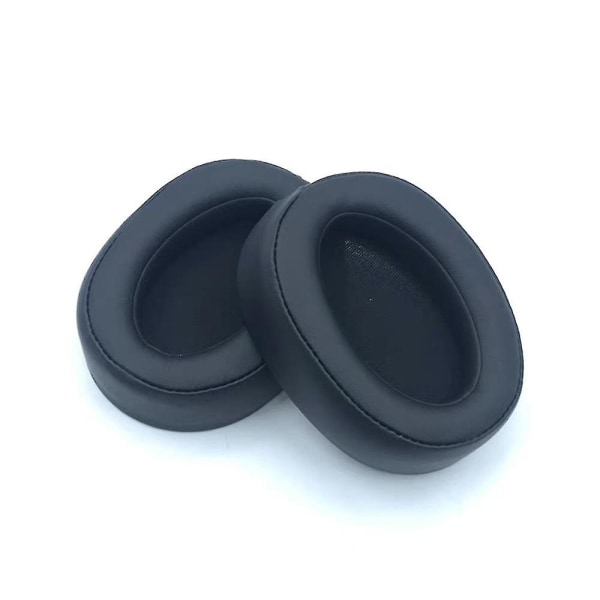 Ørepute skum øreputer for Sony Mdr-100abn Wh-h900n hodetelefonerstatning Black