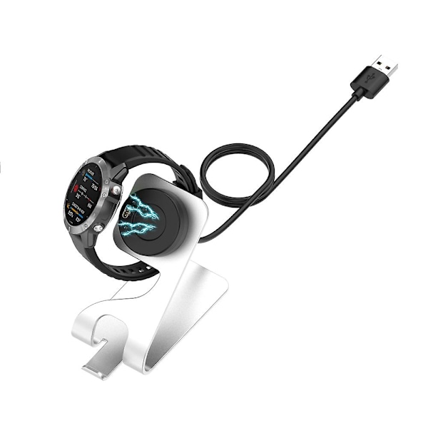 Uusi universaali latausteline Kellon lataustelakka Garmin Fenix6/5 [GGL] silvery