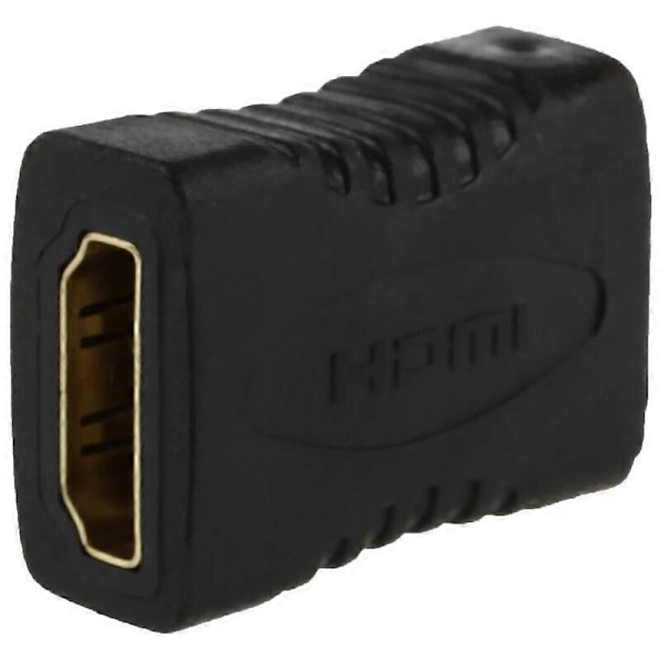 2X HDMI F/F Hona till Hona Könsväxlare Adapter Kopplare För HDTV LGL