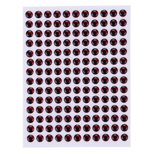 XIDIAOYU fiskesluk øye 3D simulering fluefiske crankbait kunstig fiskeøye LGL H QT103B5 5mm154pcs