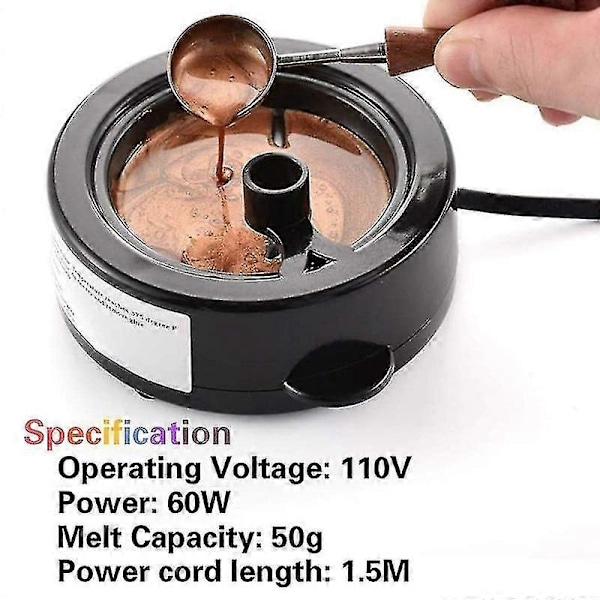 Smelteovn til seglvoks, voksforsegling varm voks, voks smelteovn P20250110583 LGL