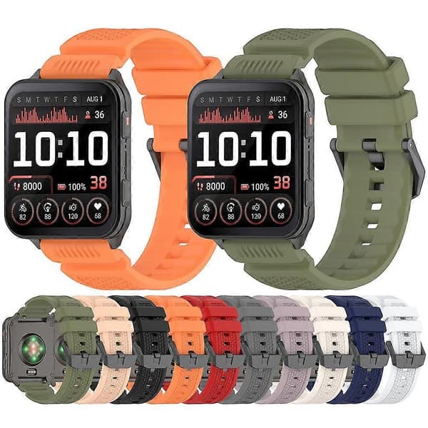 Armor Silikone Urrem Til Garmin Venu X1 (LGL) Jungle Green