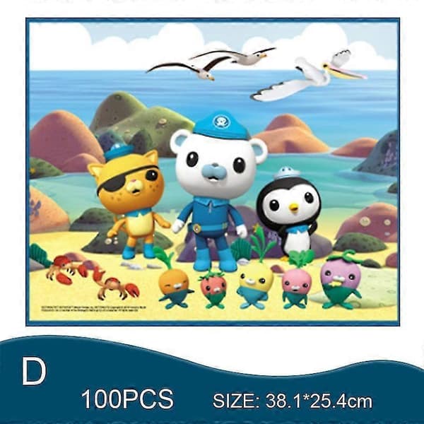 Palapeli Octonauts, Vegimals, 48/100 palaa/erä, lapsille (LGL) D